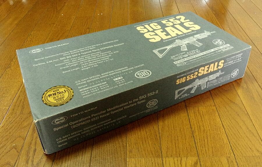 東京マルイ SIG552 シールズ ローマウントベース付き