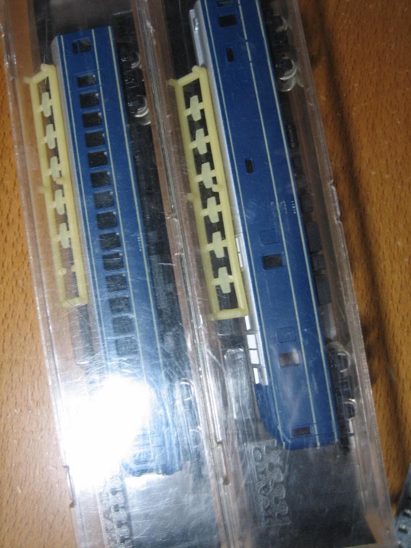 N／関水金属・KATO／黎明期20系寝台客車モデル2輌／プラ製トレインマーク付属