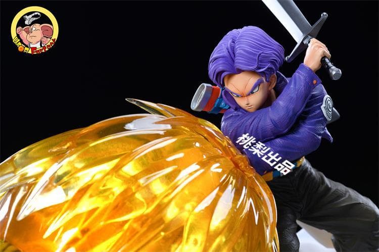 新品未開封『ドラコンボール』未来トランクス＊フリーザ　ガレージキット スタチュー