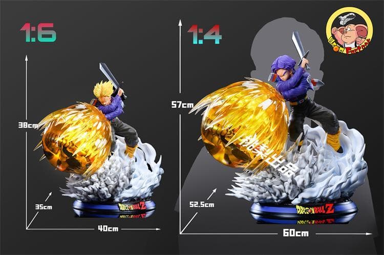 新品未開封『ドラコンボール』未来トランクス＊フリーザ　ガレージキット スタチュー