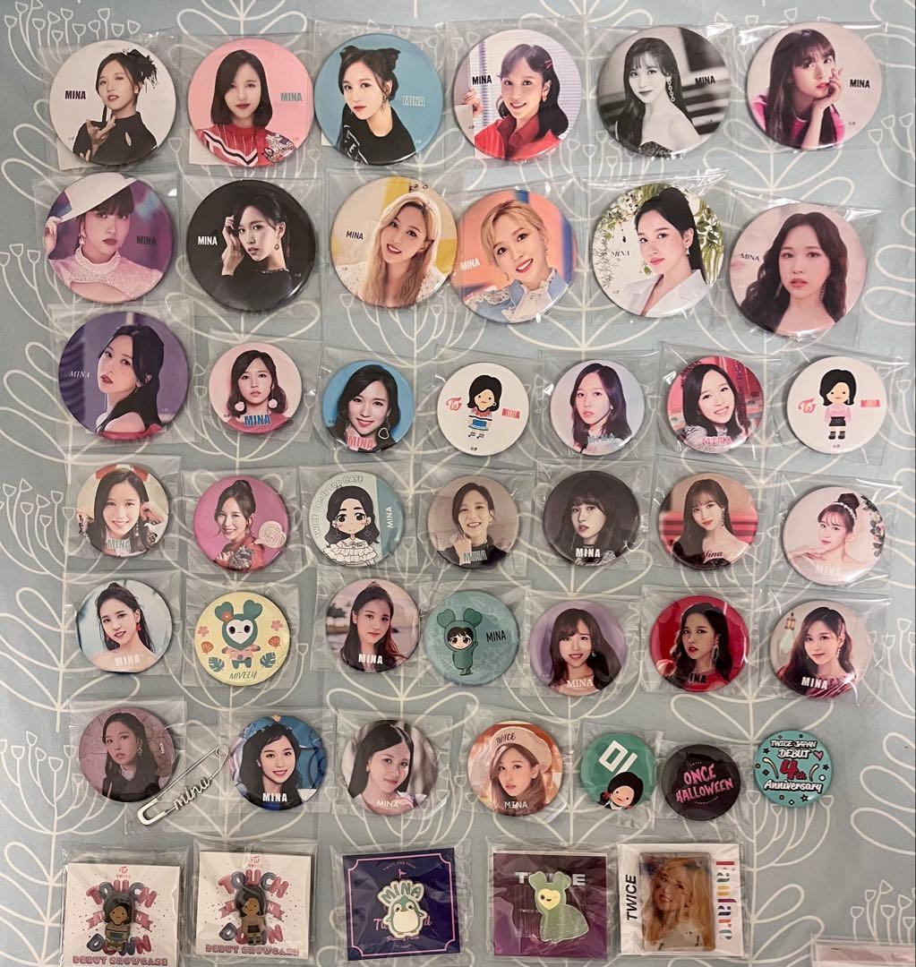 twice ミナ 缶バッジ ピンバッジ まとめ売り