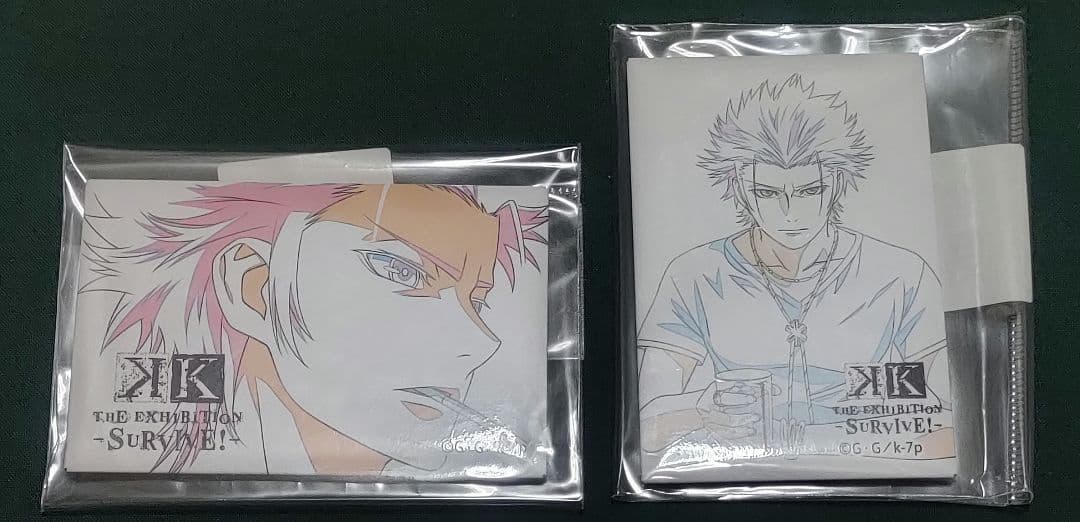 K 映画 SEVEN_STORIES 複製原画 スクエア缶バッジ 周防尊