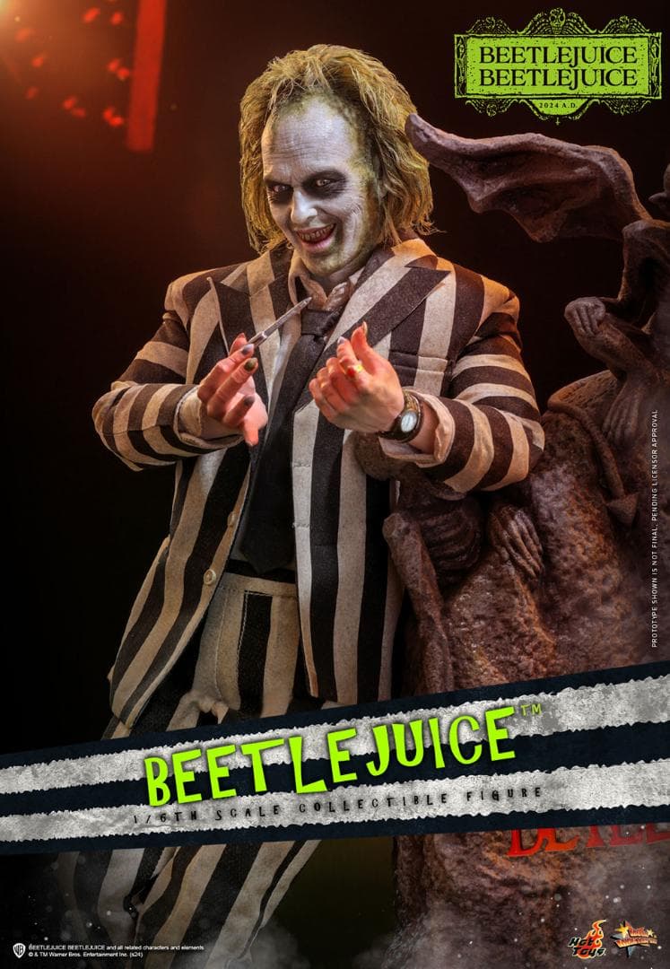 ホットトイズ 1/6 Beetlejuice ビートルジュース MMS767
