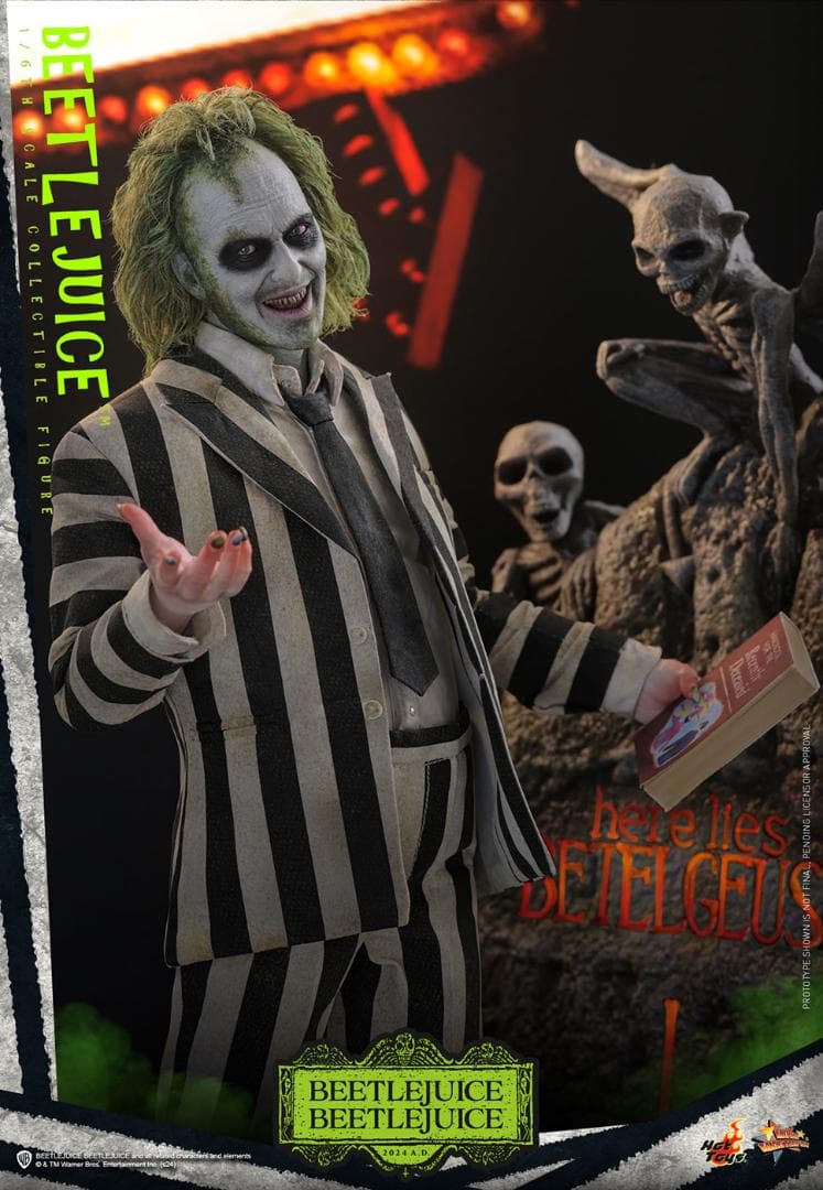 ホットトイズ 1/6 Beetlejuice ビートルジュース MMS767