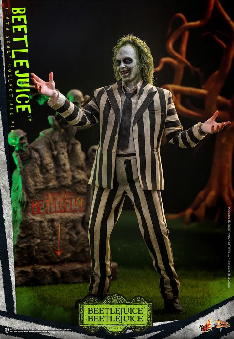 ホットトイズ 1/6 Beetlejuice ビートルジュース MMS767