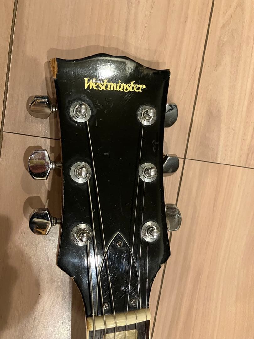 マツモク製　Westminster レスポールタイプ　付属品あり