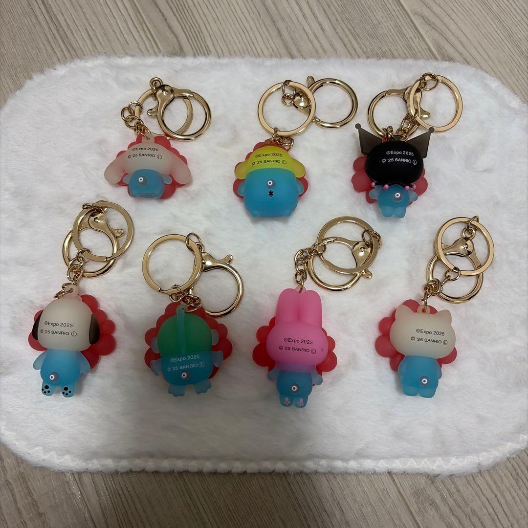 サンリオミャクミャク なりきり立体マスコット クリアカラーVer. コンプセット