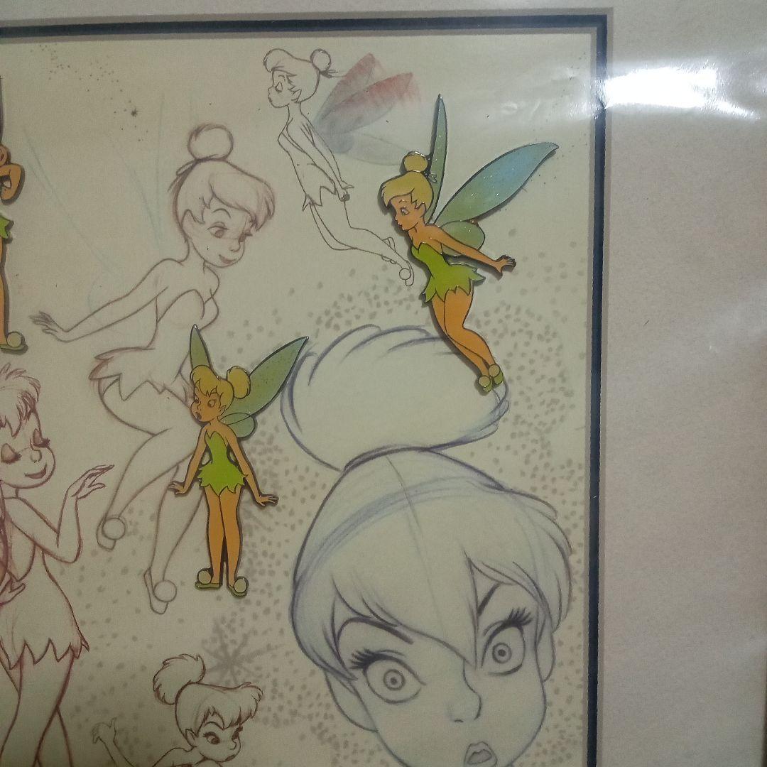 【激熱】ティンカーベル　フレームピンセット　（framed pin set）