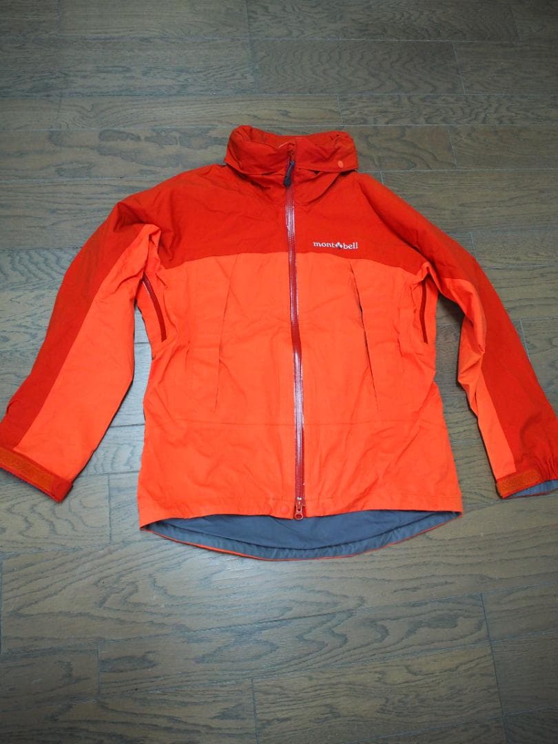 mont-bell ドロワットパーカー　レディースS オレンジ