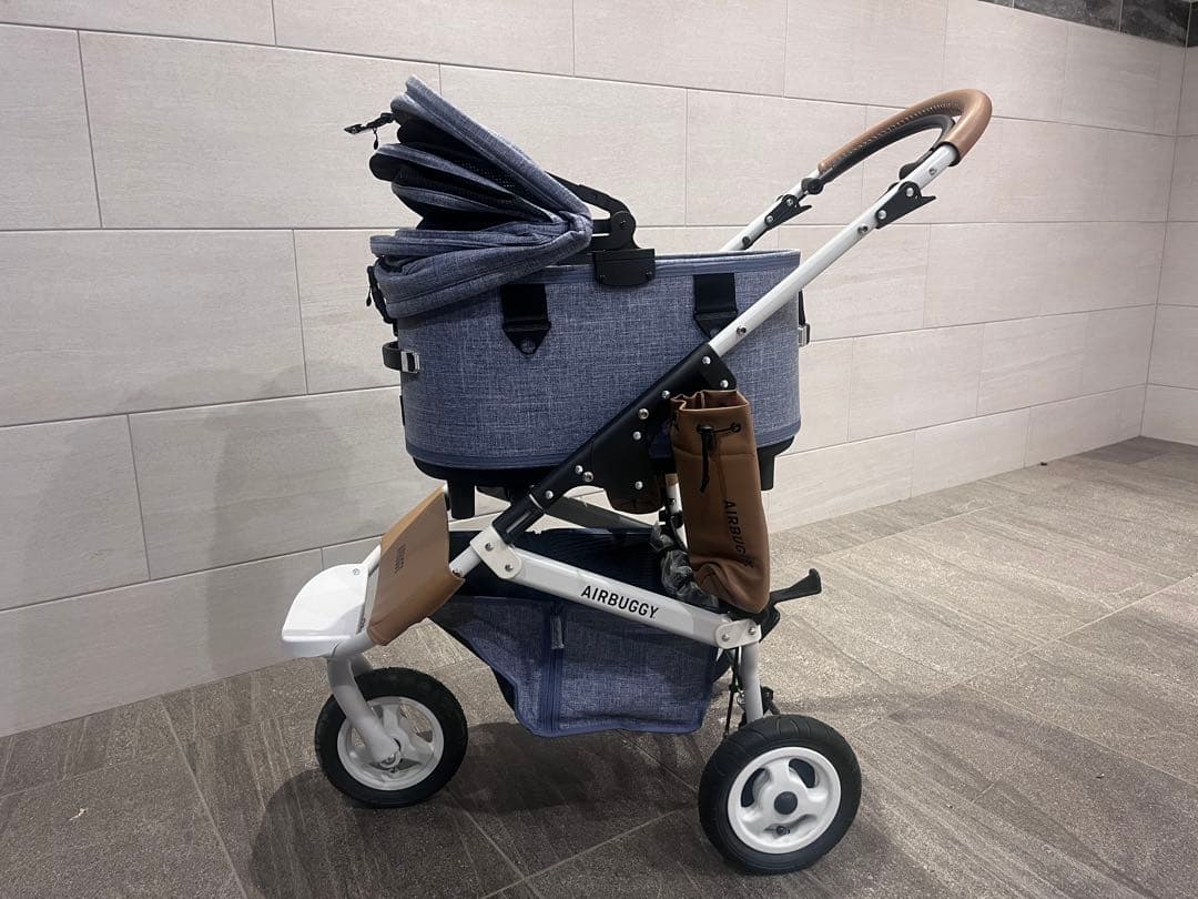 AIRBUGGY 折りたたみバギー グレー