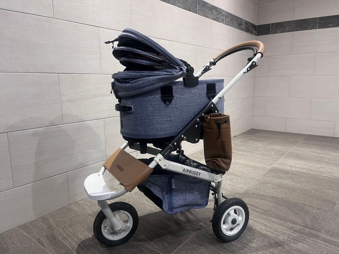 AIRBUGGY 折りたたみバギー グレー