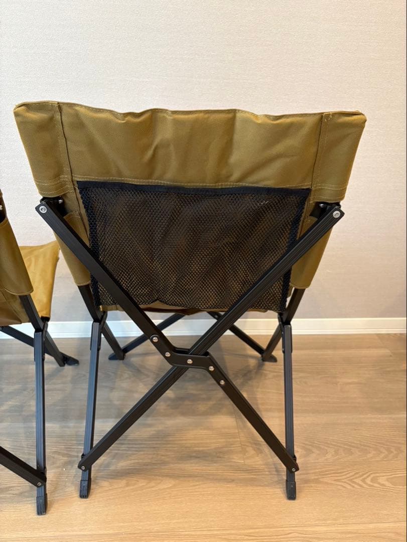 ogawa オガワ ローチェア II 70サンドベージュ 2脚セット