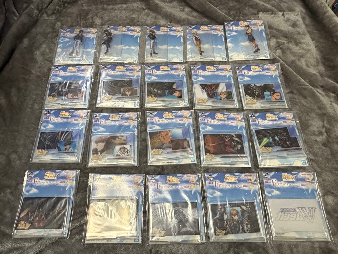 新機動戦記ガンダムW 30周年記念フィギュア・ラストワン賞コンプリートセット①