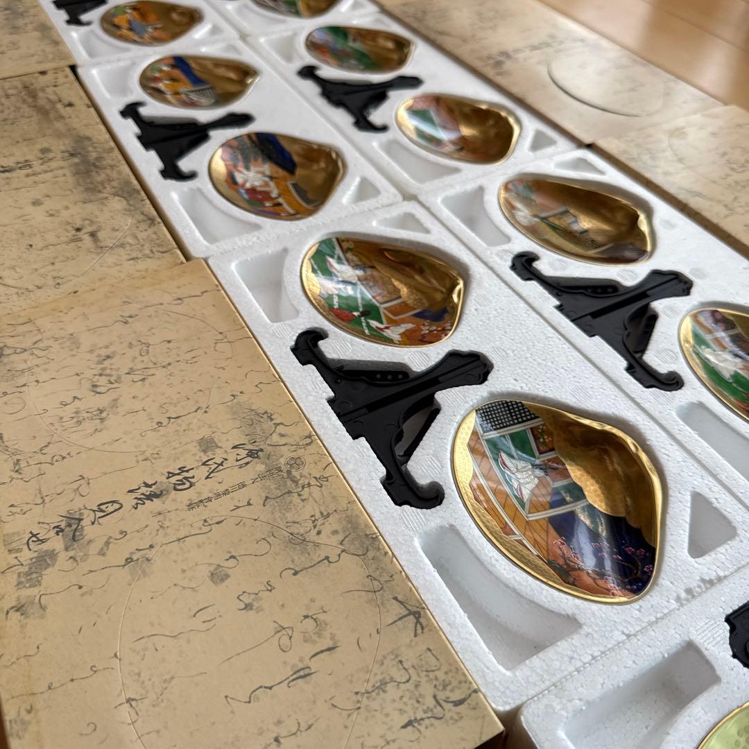 徳川黎明会監修 源氏物語 貝合わせ フランクリン画廊