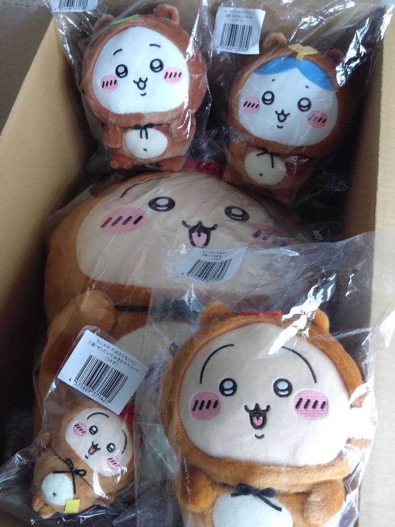 ちいかわ たぬきだもんくじ A賞 うさぎ B賞 C賞 計5点セット ハチワレ