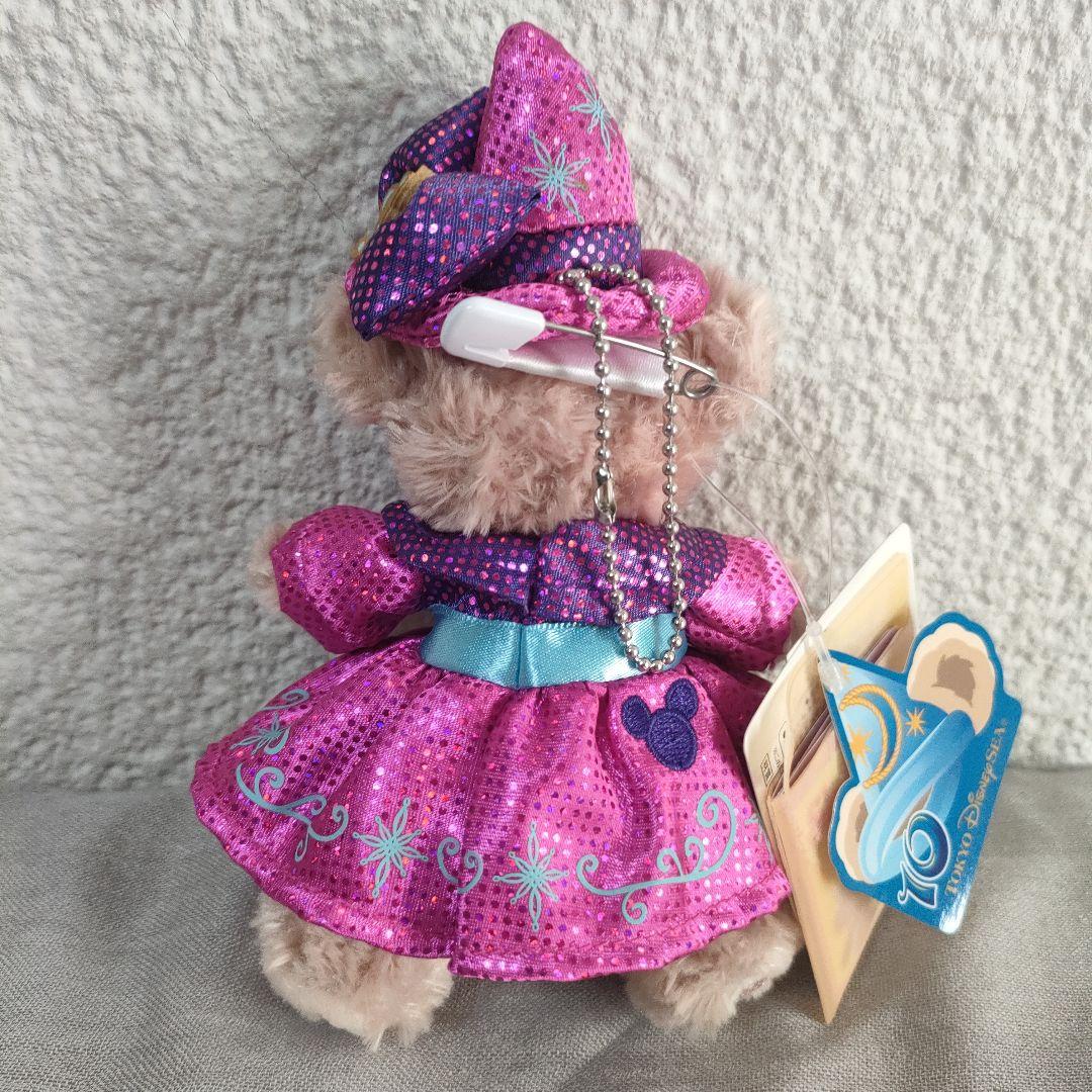 東京ディズニーシー10周年 　ぬいぐるみバッジ7点セットとストラップ