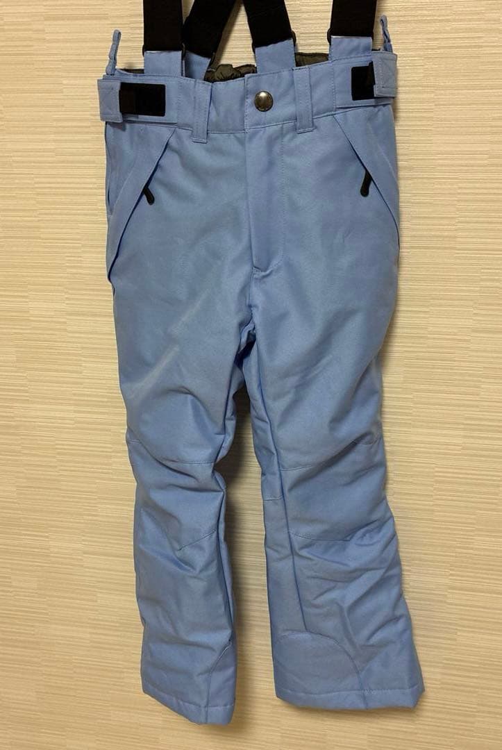 COSBY スキーウエア サイズ調整 上下セット 女の子 グレー 130cm