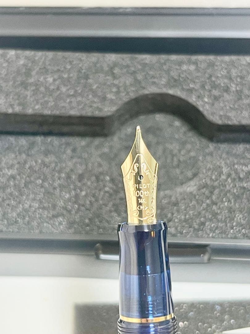 非売品 PILOT 100周年記念 万年筆 未使用カートリッジ付き