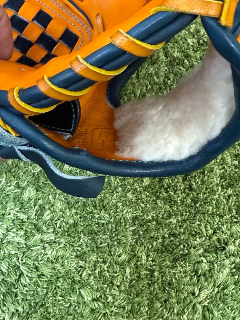 ✨源田モデル✨今はあまり無い人気の配色グローブ❗️ ✨超貴重✨鈴木氏刻印❗️