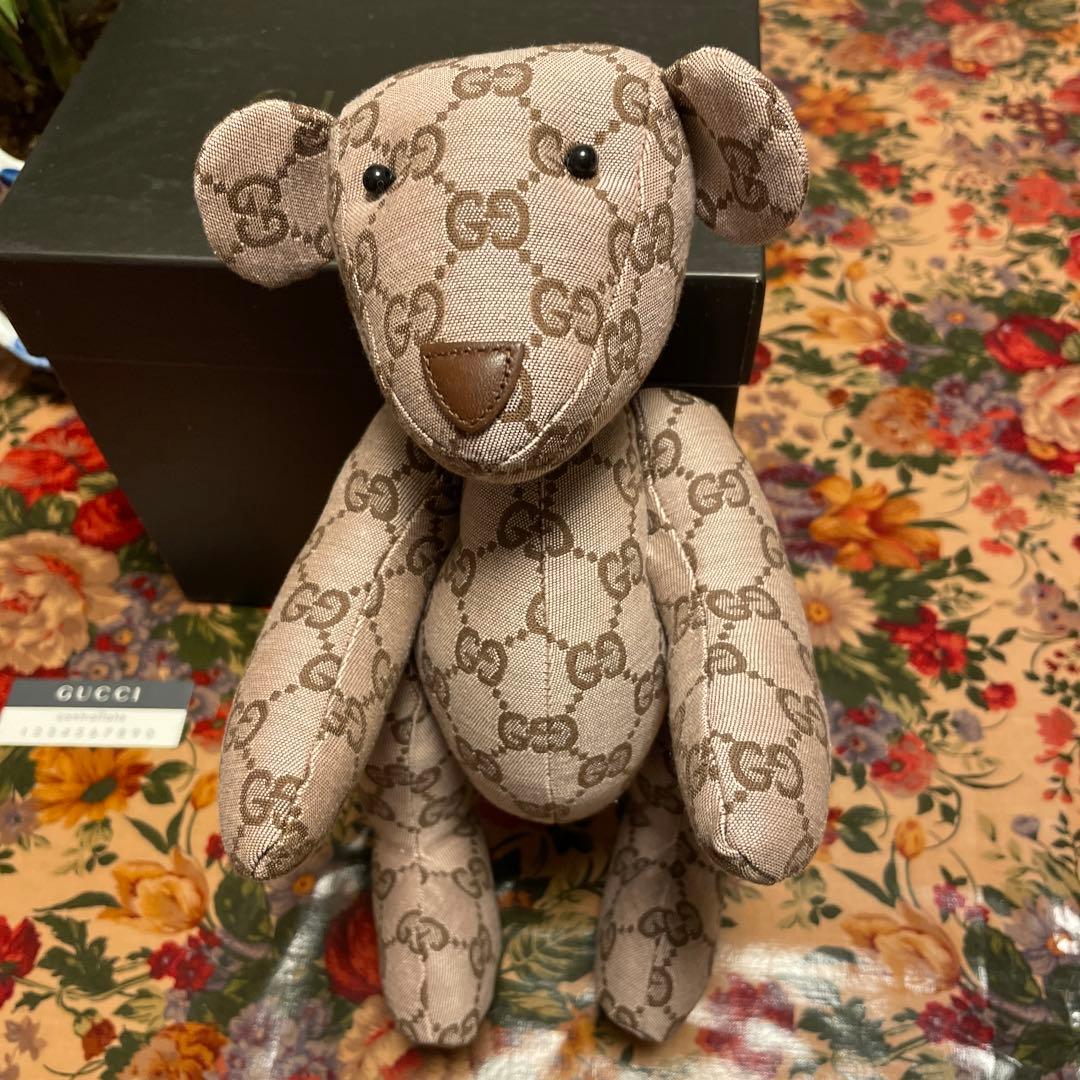 グッチ　テディベア　グッチ柄
