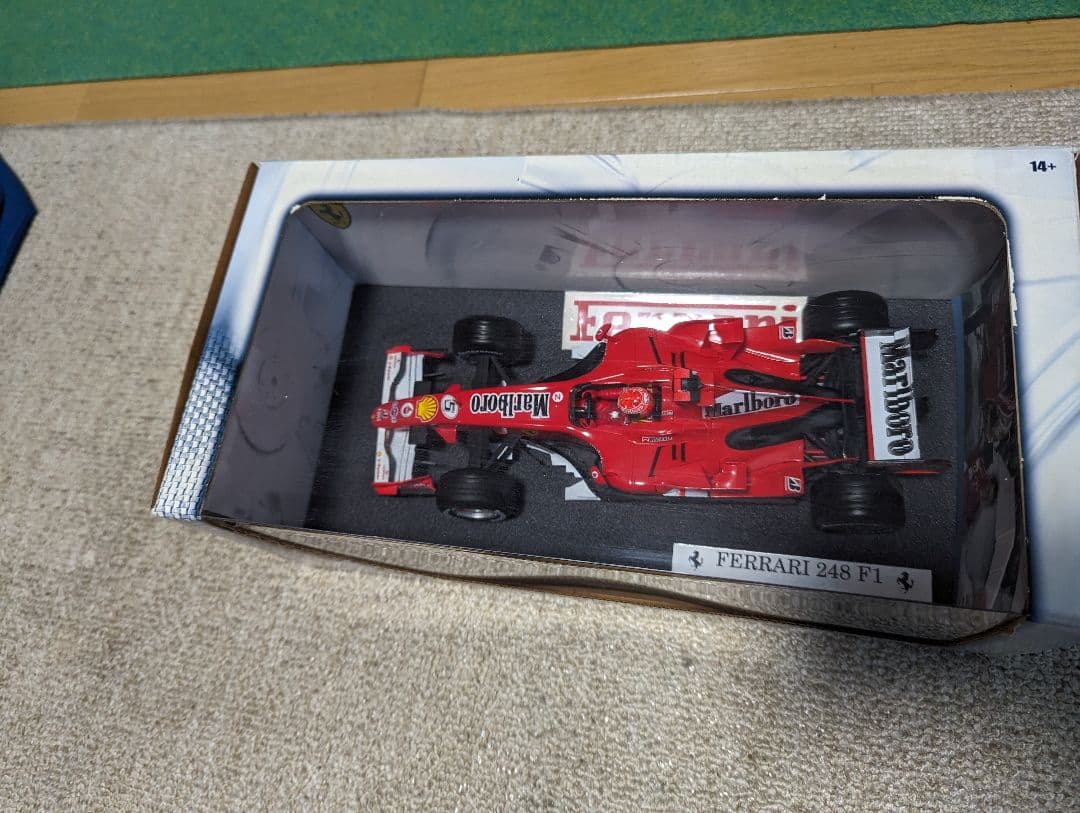 フェラーリ Ｆ１ 248模型 ミニカー公式ライセンス製品 シューマッハ仕様