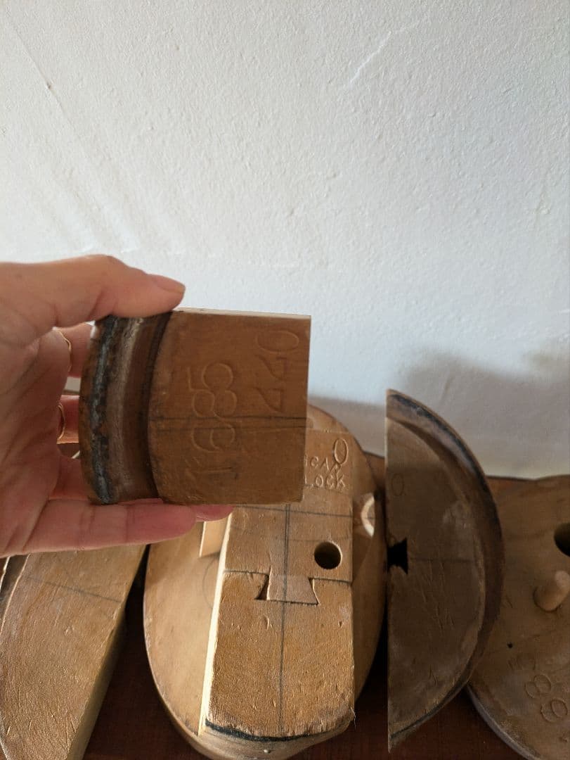 帽子　木型　パズル型