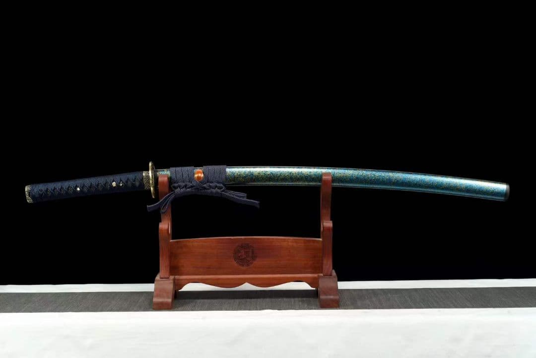 自製鋼武士刀【ミモザ】武具　刀装具　日本刀　模造刀 居合刀