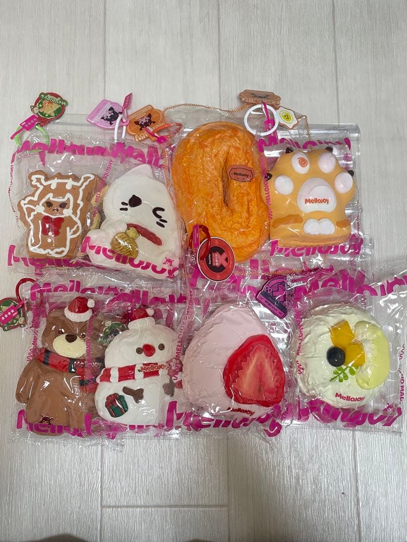 【バラ売り〇】Mellojoy スクイーズ８種セット