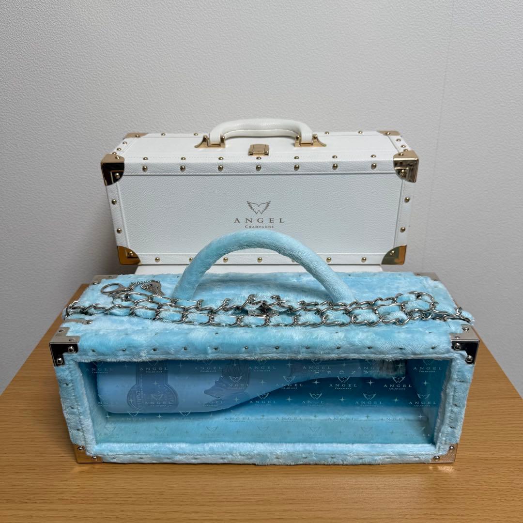 エンジェル　シャンパン　 ドゥミセック ブルー ファータイプ　空瓶