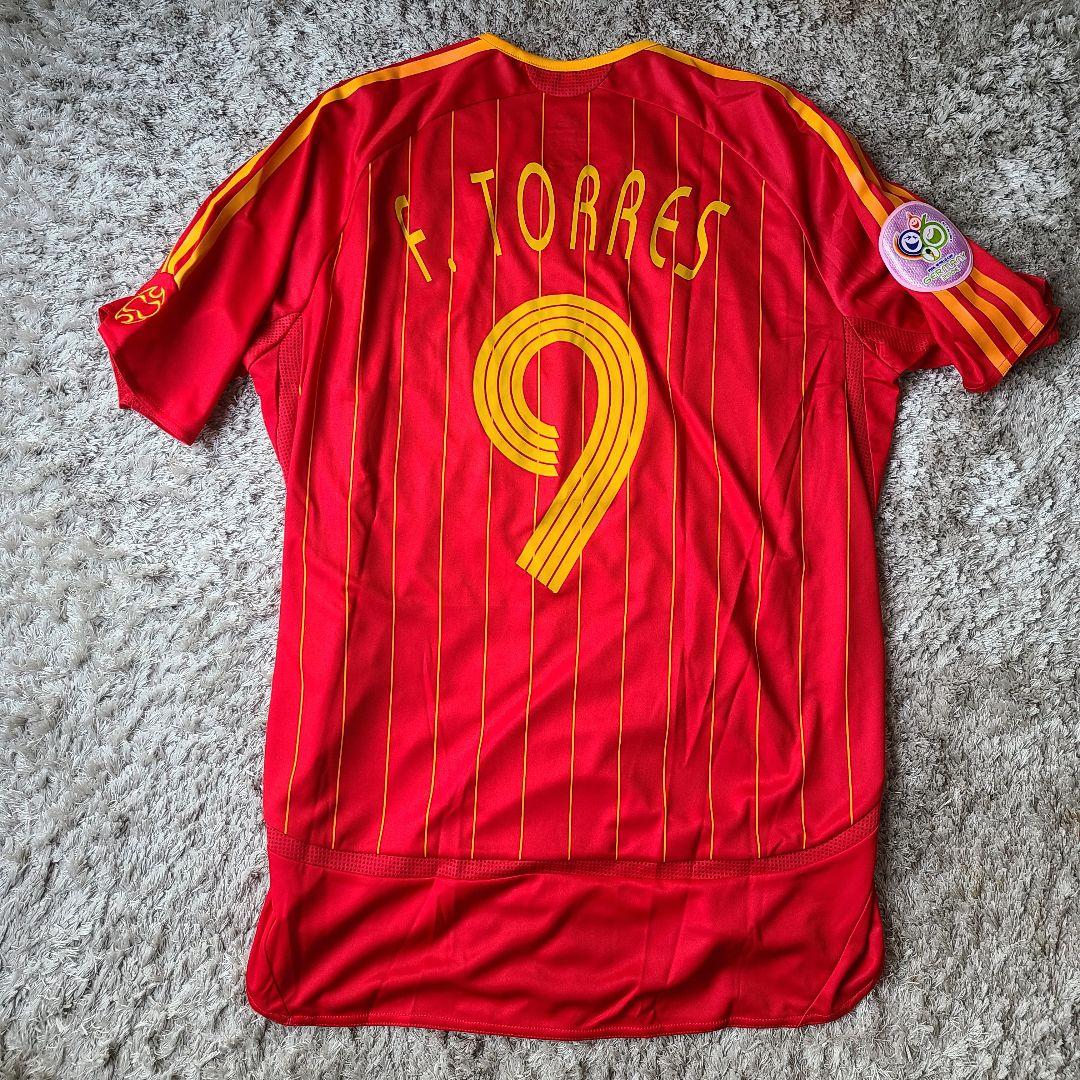 選手支給品 フェルナンド・トーレス スペイン代表 2006ドイツW杯
