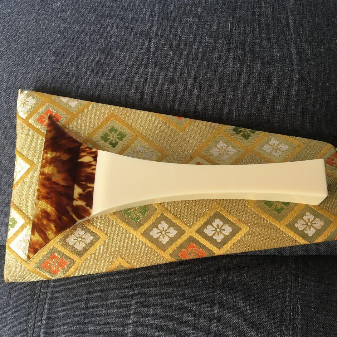 お買い得　2本セット　亀甲製 津軽三味線 三味線 鼈甲撥 バチ　べっ甲