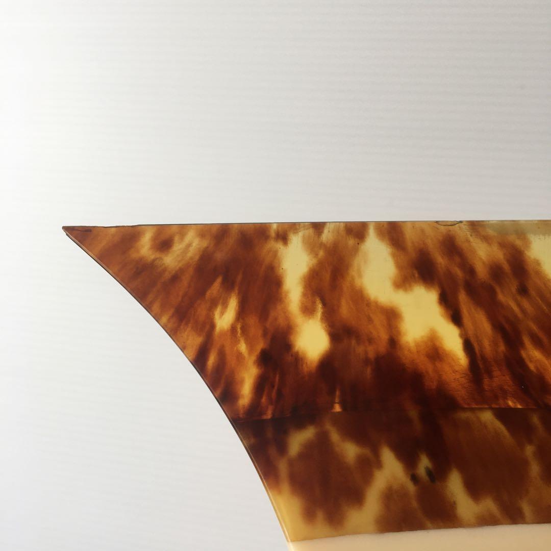 お買い得　2本セット　亀甲製 津軽三味線 三味線 鼈甲撥 バチ　べっ甲