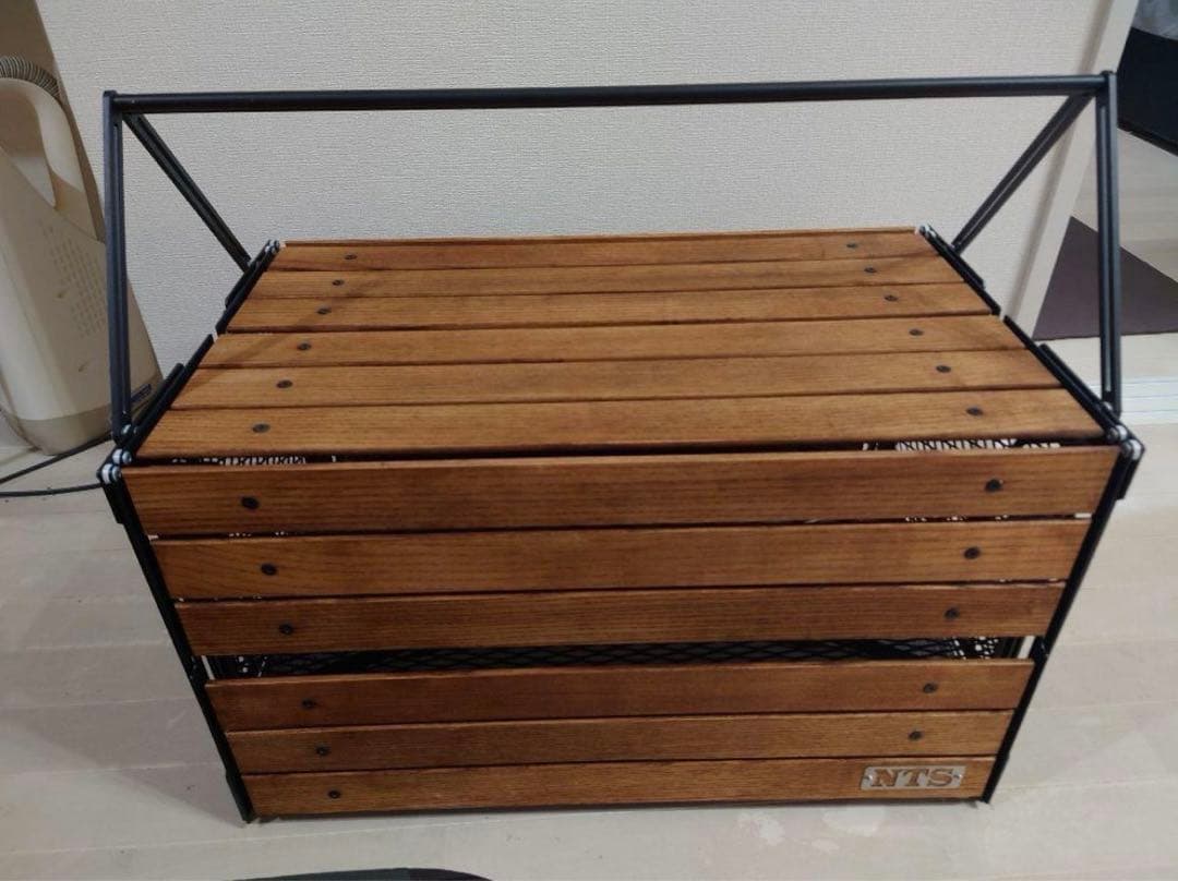 ネイチャートーンズ　サイドアップボックス＆テーブルDX アウトドア　ローテーブル