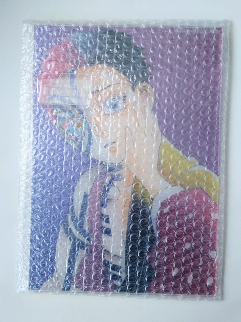 鬼滅の刃 猗窩座 狛治 箔入りアクリルアート アクリルスタンド アクスタ