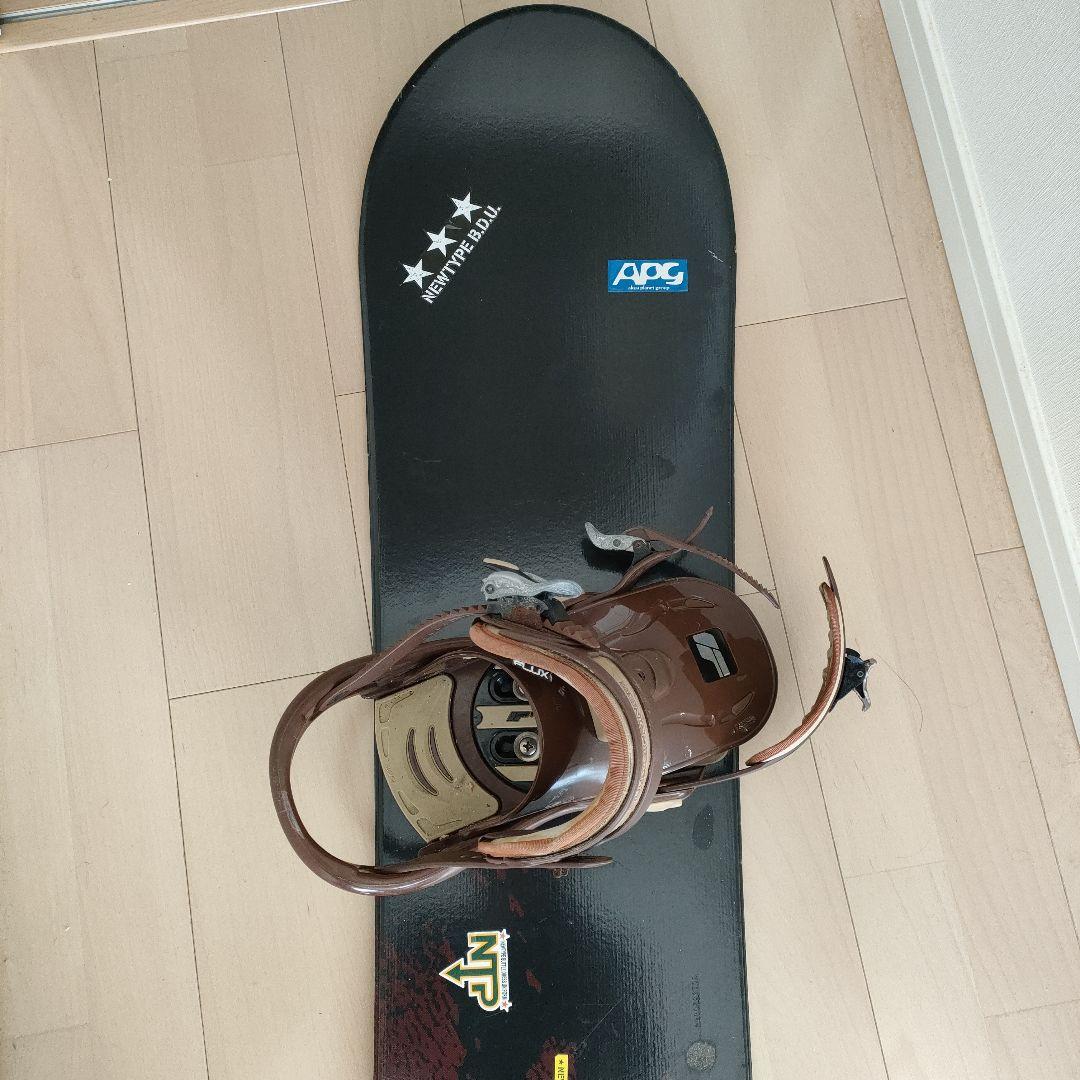 【すぐ滑れる】スノーボード＋FLUXバイン セット 初心者・女性向け 155cm