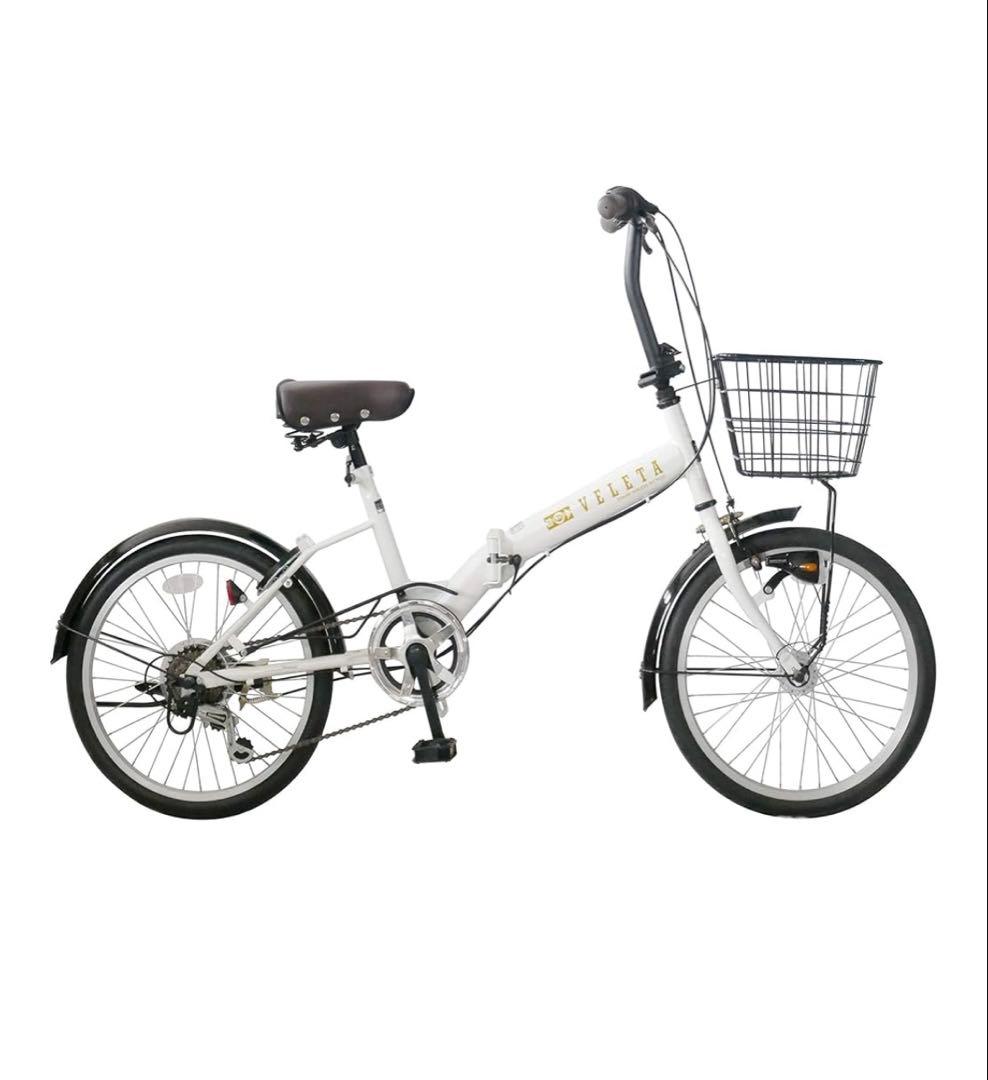 CHACLE折りたたみ車 ヴェレータ 外6HD ホワイト