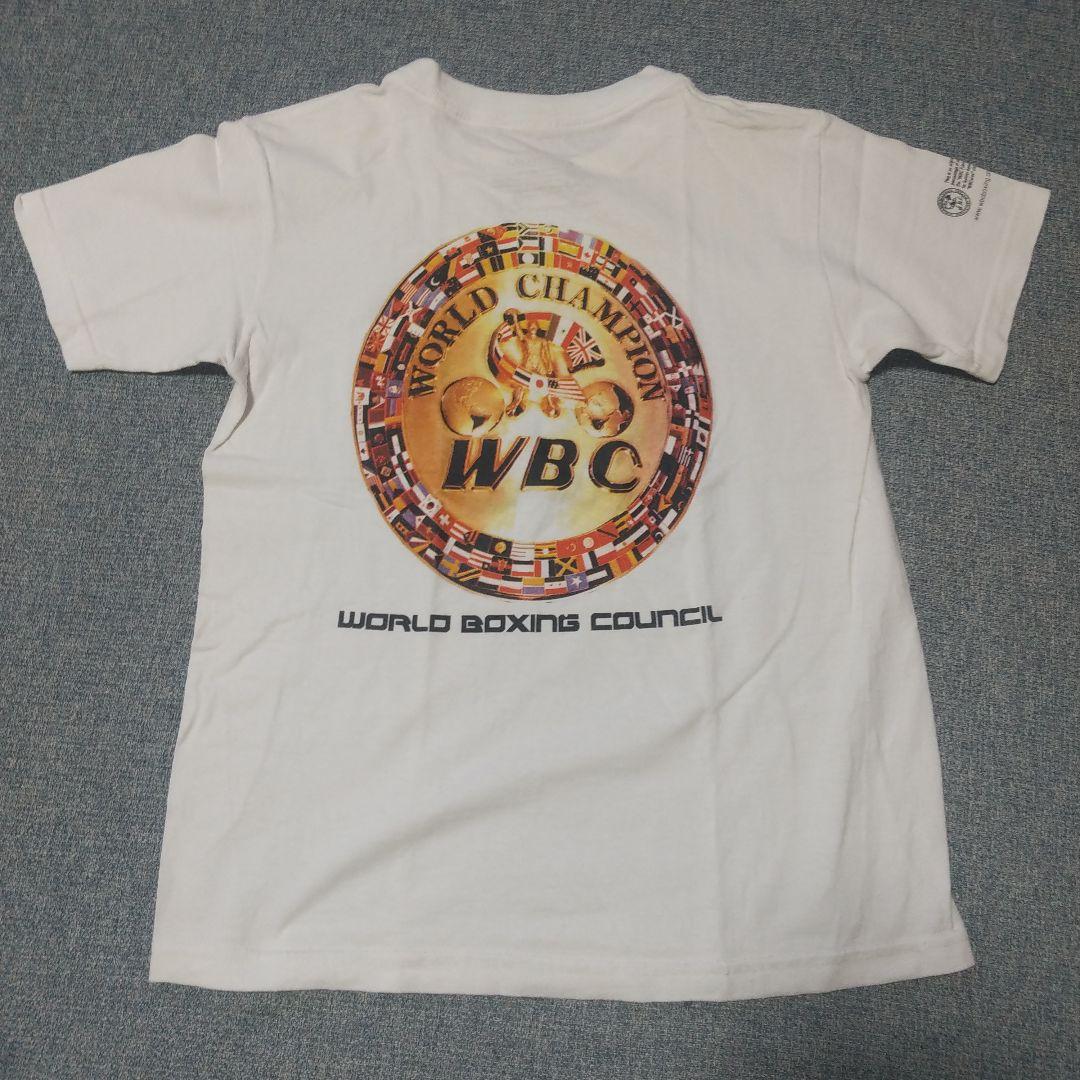 ボクシング WBC 世界チャンピオン Tシャツ Mサイズ ホワイト グッズ