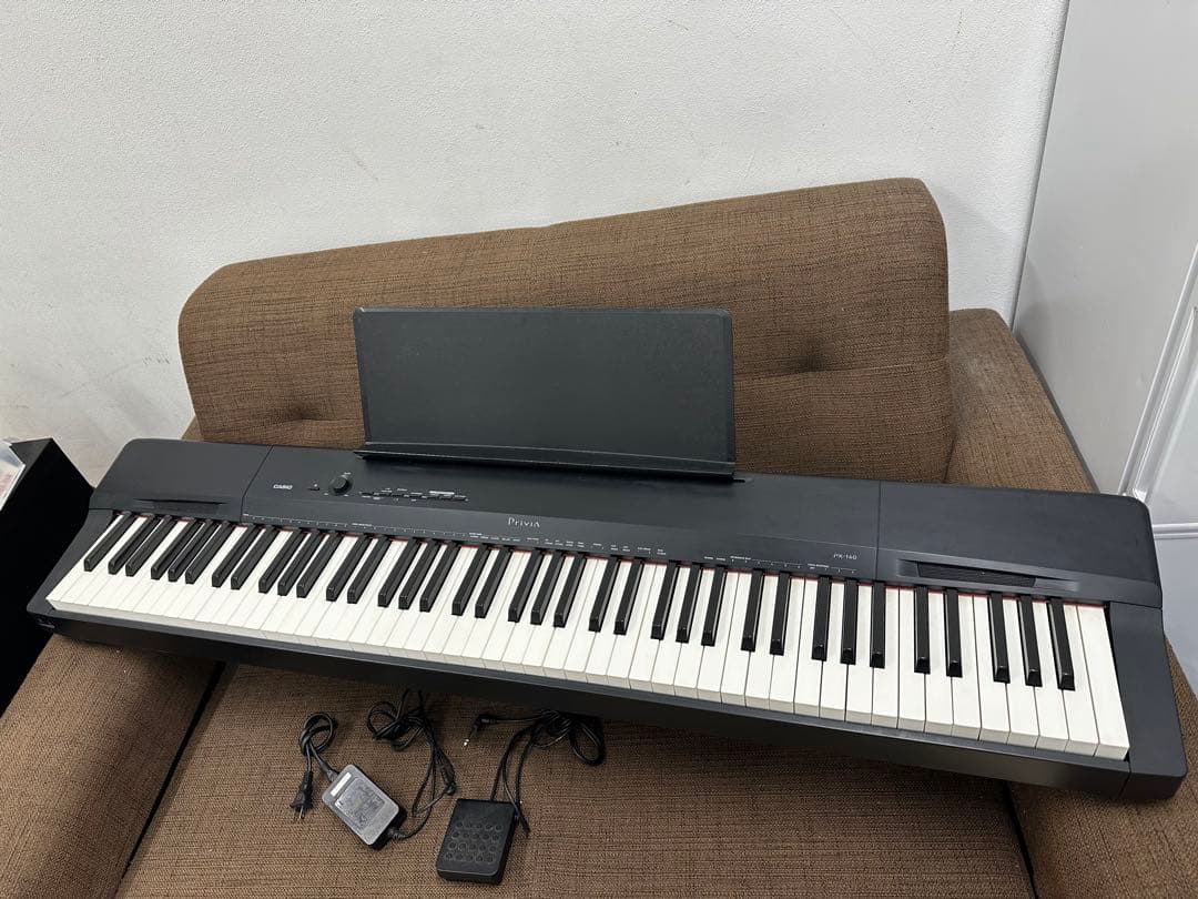 ④ CASIO PRIVIA PX-160BK 電子ピアノ ペダル付き