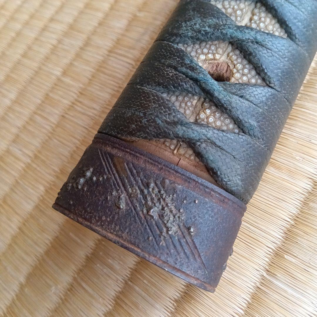 古い日本刀の柄「薩摩」？