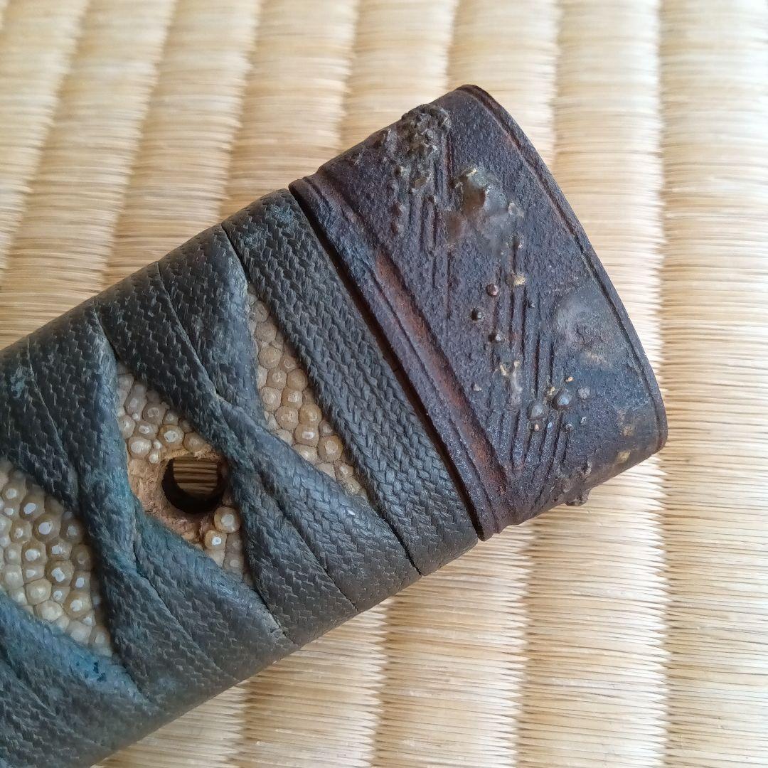 古い日本刀の柄「薩摩」？