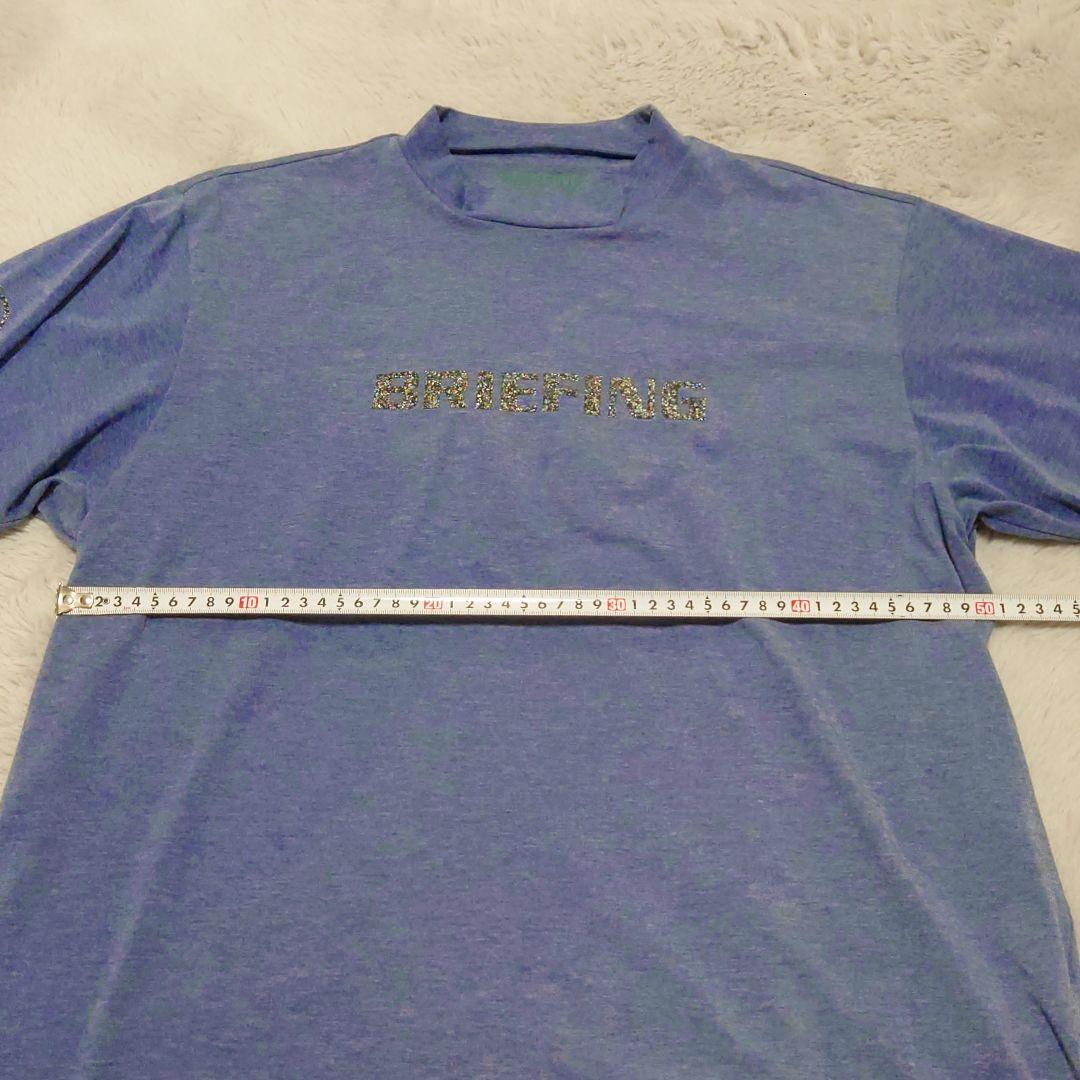 BRIEFINGブリーフィング　モックネックシャツ　M【美品】