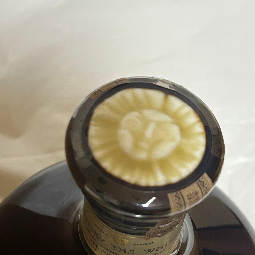 【希少未開栓】 サントリー ザ ウイスキー 有田焼 陶器ボトル 木箱付美品