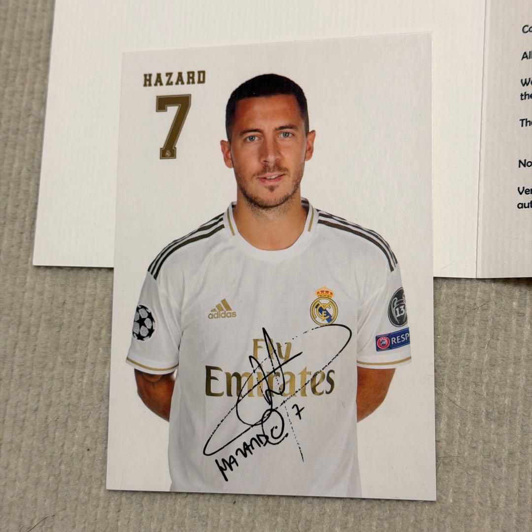 レアル・マドリード 2019/2020 アザール 実使用 ユニフォーム