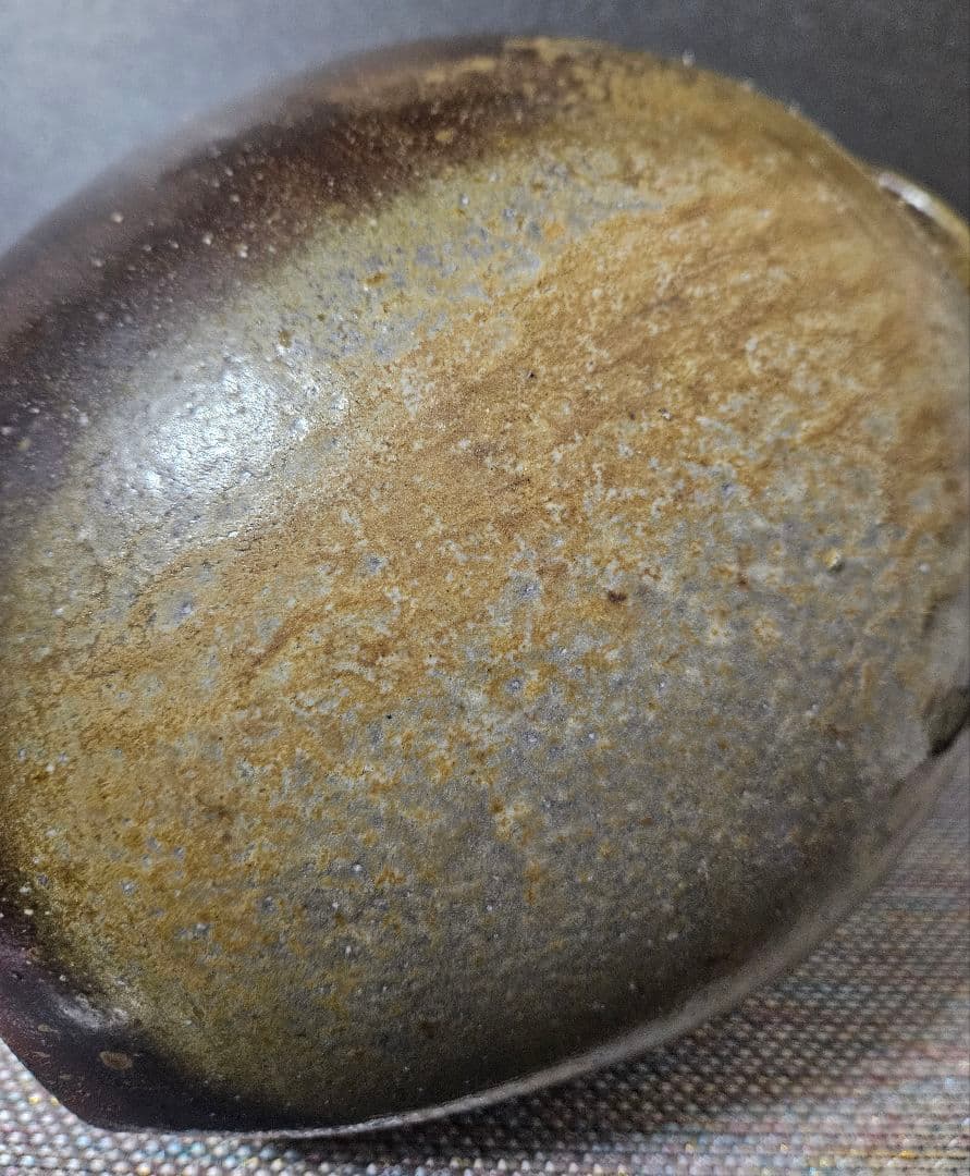 備前焼　現代作家 作品　彫りサイン有り　壺 大壺　花入れ　花生け　花器　オブジェ