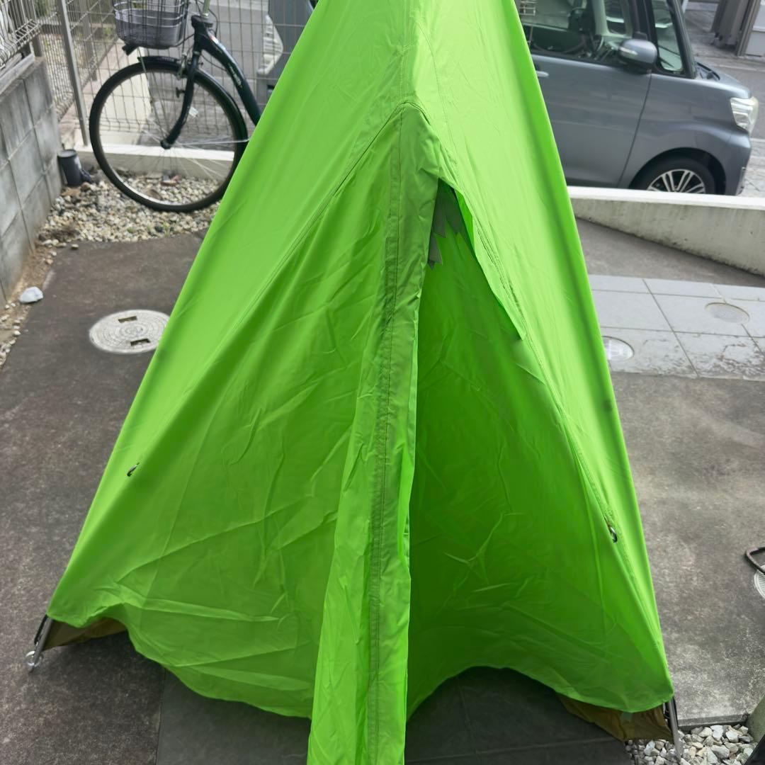 人気モンベル　ムーンライトテント3グリーンゆるキャン△志摩リン