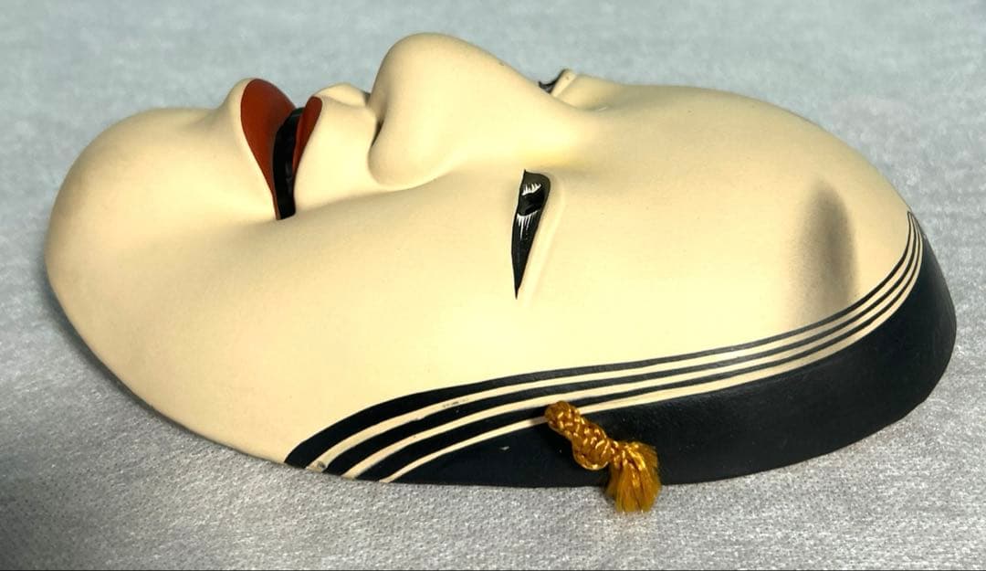 小面　能面 陶器 在明あり