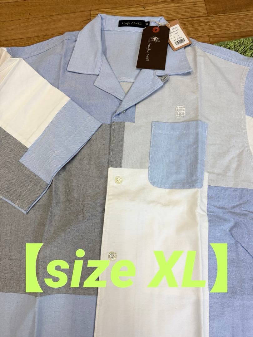 新品正規品【rough&swell/XL】DAKOTA OPEN SHIRT半袖