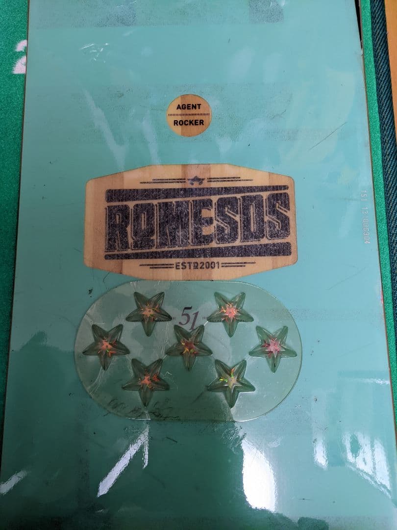 ROMESOS AGENT ROCKER 151 ライドバインディング付