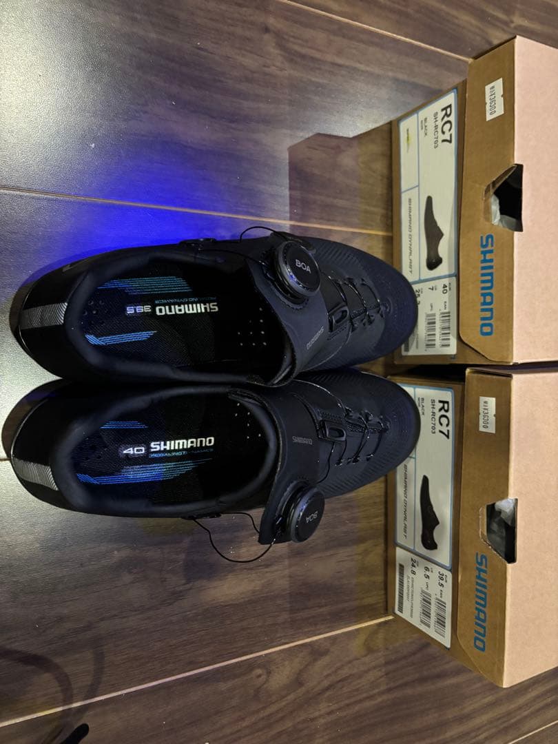 シマノ　ビンディングシューズ　ロードバイクシューズ　SH-RC703 ブラック