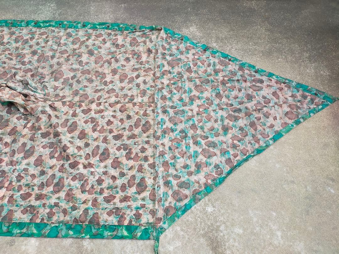 【デッドストック】トルコ軍幕 ２枚セット パップテント ①・②